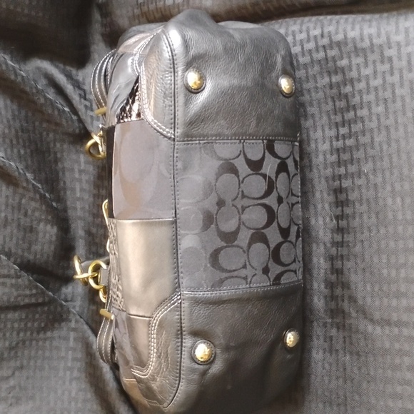 Coach Black Patchwork Purse | NWOT - Picture 4 of 8